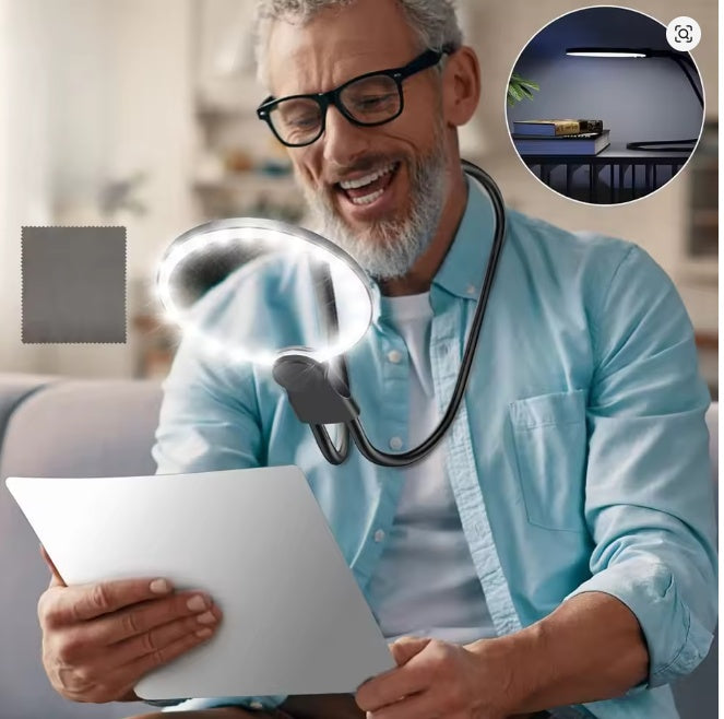 CrochetMate – Hands-Free LED Magnifier